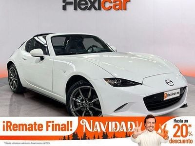 Blanco Usado 2024 Mazda MX5 Exclusive-Line Descapotable | 32.990 € (Un poco caro)
