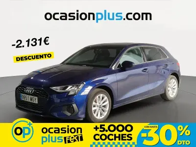 Usado Audi A3 110 CV (80 kW) 2023 Azul Berlina