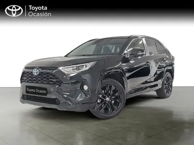 Käytetty Toyota RAV4 Edition 218 HP (160 kW) 2021 Musta Katumaasturi