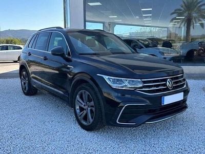 Usado VW Tiguan R-line 150 CV (110 kW) 2022 Negro SUV