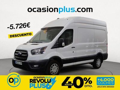 Usado Ford Transit Trend 130 CV (95 kW) 2022 Blanco Berlina