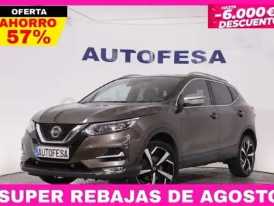 Usado Nissan Qashqai Tekna 131 CV (96 kW) 2018 Marrón SUV