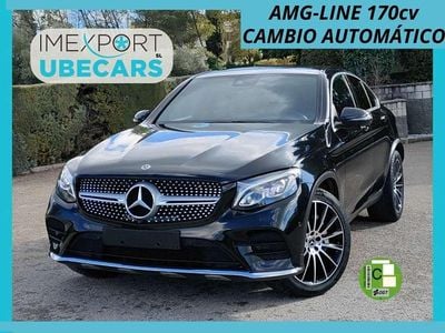 Negro Usado 2018 Mercedes GLC220 Coupe | 34.900 € (Precio justo)