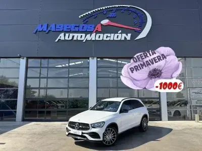 Usado Mercedes GLC220 AMG 194 CV (142 kW) 2021 Blanco SUV