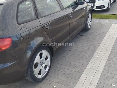 Usado Audi A3 Ambition 105 CV (77 kW) 2005 Negro Utilitario