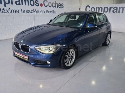 Usado BMW 116 116 CV (85 kW) 2014 Azul Utilitario