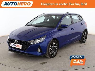 Usado Hyundai i20 101 CV (74 kW) 2022 Azul Utilitario