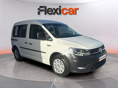 Usado VW Caddy 75 CV (55 kW) 2019 Gris Monovolumen