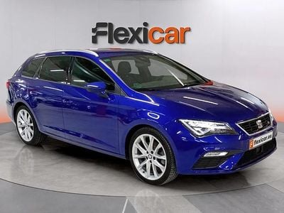 Usado Seat Leon ST FR 150 CV (110 kW) 2020 Azul Familiar
