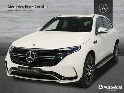 Usado Mercedes EQC400 300 kW (408 CV) 2023 Blanco SUV