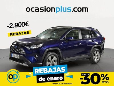 Azul Usado 2019 Toyota RAV4 Luxury Recogida | 31.900 € (Un poco caro)
