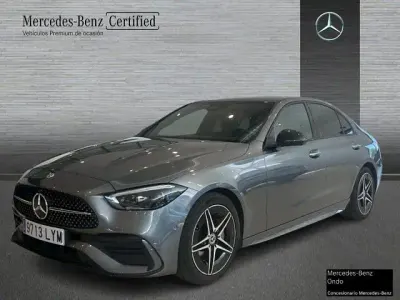 Usado Mercedes C220 200 CV (147 kW) 2022 Gris selenita