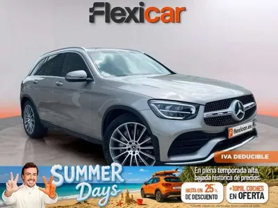 Usado Mercedes GLC220 170 CV (125 kW) 2021 Beige SUV