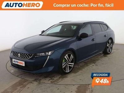 Usado Peugeot 508 GT 224 CV (164 kW) 2020 Azul Familiar