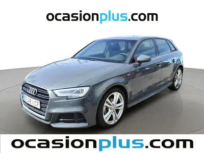 Usado Audi A3 Sportback S-Line 150 CV (110 kW) 2019 Gris Utilitario
