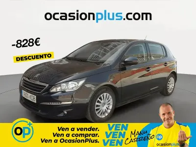 Usado Peugeot 308 Business-Line 120 CV (88 kW) 2017 Azul