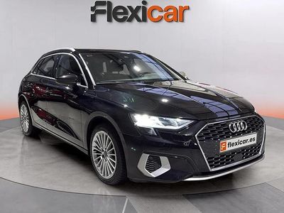 Usado Audi A3 Advanced Plus 110 CV (80 kW) 2021 Negro Berlina