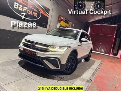 Begagnad VW Tiguan Allspace Life 150 HK (110 kW) 2023 Vit SUV