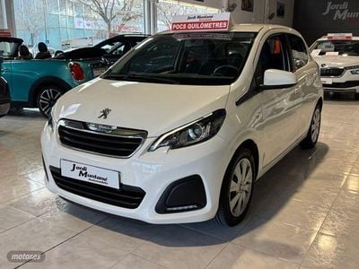Usado Peugeot 108 82 CV (60 kW) 2016 Blanco Utilitario