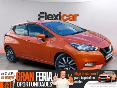 Occasion Nissan Micra Acenta 90 PK (66 kW) 2018 Oranje Hatchback