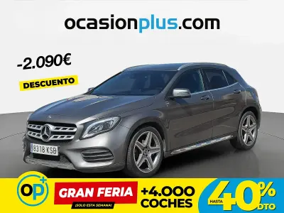 Usado Mercedes GLA200 136 CV (100 kW) 2018 Gris SUV