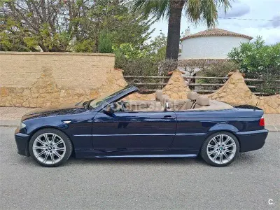 Usado BMW 330 Cabriolet 231 CV (169 kW) 2004 Azul Descapotable