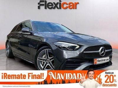 Gris Usado 2023 Mercedes C200 Familiar | 33.990 € (Buen precio)