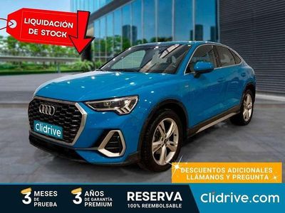 Usado Audi Q3 S-Line 150 HP (110 kW) 2021 Azul SUV