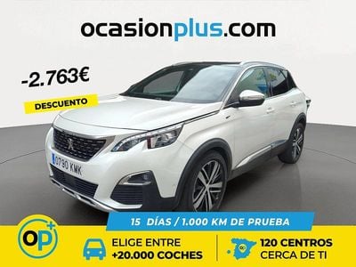 Usado Peugeot 3008 GT 180 CV (132 kW) 2018 Blanco SUV