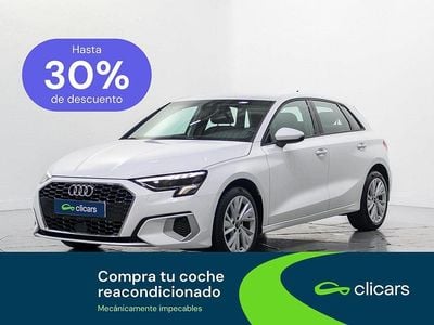 Usado Audi A3 Sportback e-tron Advanced 110 CV (80 kW) 2021 Blanco Utilitario