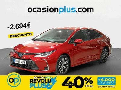 Usado Toyota Corolla Style 140 CV (102 kW) 2024 Rojo Berlina