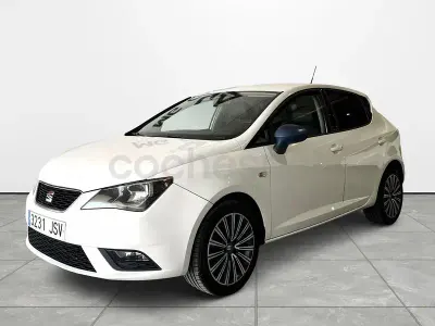 Usado Seat Ibiza CONNECT 90 CV (66 kW) 2016 Blanco Berlina