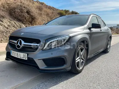 Usado Mercedes GLA45 AMG AMG 360 CV (264 kW) 2014 Gris / plata SUV