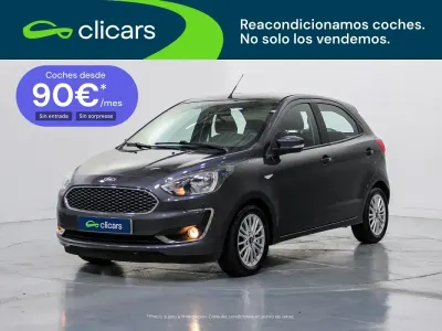 Usado Ford Ka Ultimate 85 CV (62 kW) 2018 Gris Berlina