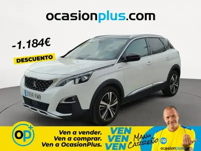 Usado Peugeot 3008 GT-line 130 CV (95 kW) 2018 Blanco Pickup/Camioneta