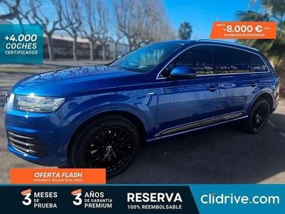 Usado Audi Q7 Premium 272 CV (200 kW) 2016 Azul SUV