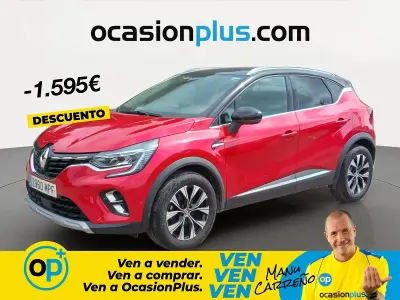 Usado Renault Captur Techno 90 CV (66 kW) 2024 Rojo SUV