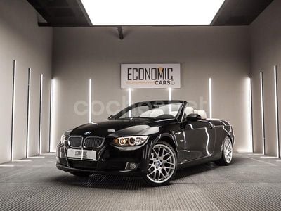 Negro Usado 2009 BMW 320 Cabriolet Descapotable | 16.999 € (Caro)