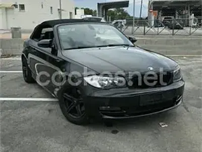 Usado BMW 120 Cabriolet 177 CV (130 kW) 2010 Negro Descapotable
