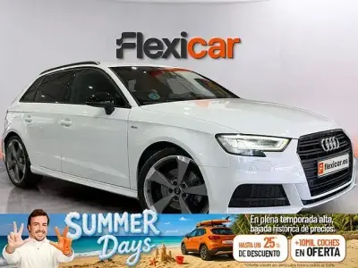 Usado Audi A3 S-Line 150 CV (110 kW) 2019 Blanco Berlina