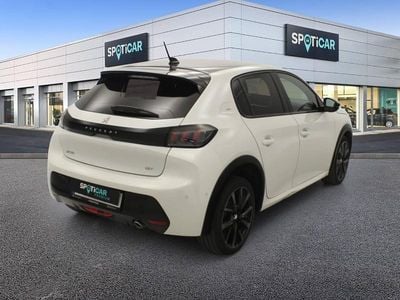Usado Peugeot 208 GT 100 CV (73 kW) 2021 Blanco Utilitario
