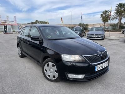 Usado Skoda Rapid 90 CV (66 kW) 2014 Negro
