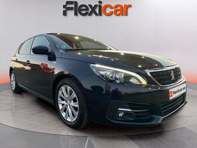 Usado Peugeot 308 Style 131 CV (96 kW) 2020 Azul Utilitario