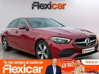 Usado Mercedes C200 163 CV (119 kW) 2023 Rojo Berlina
