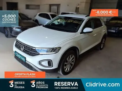 Usado VW T-Roc Life 116 CV (85 kW) 2022 Blanco SUV