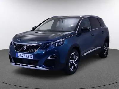 Usado Peugeot 5008 Style 114 CV (83 kW) 2019 Azul SUV