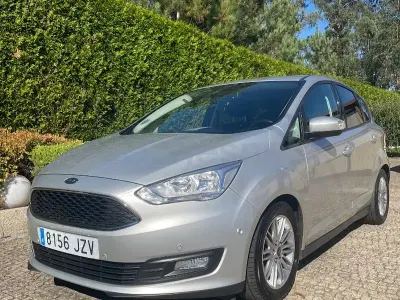 Usado Ford C-MAX Titanium 125 CV (91 kW) 2017 Gris / plata Monovolumen