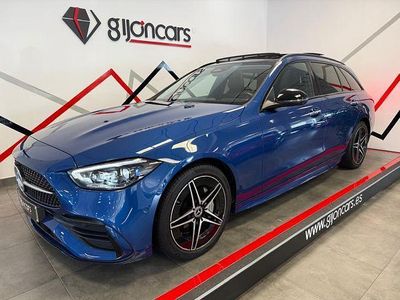Azul Usado 2021 Mercedes C220 Familiar | 37.900 € (Caro)