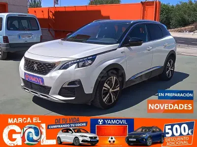 Usado Peugeot 3008 GT-line 130 CV (95 kW) 2018 Blanco SUV