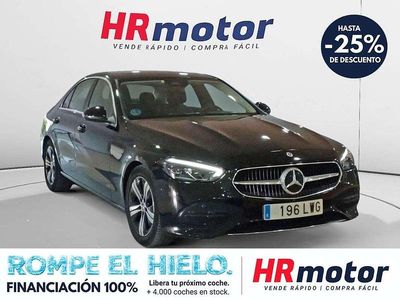 Usado Mercedes C200 165 CV (121 kW) 2022 Negro Berlina